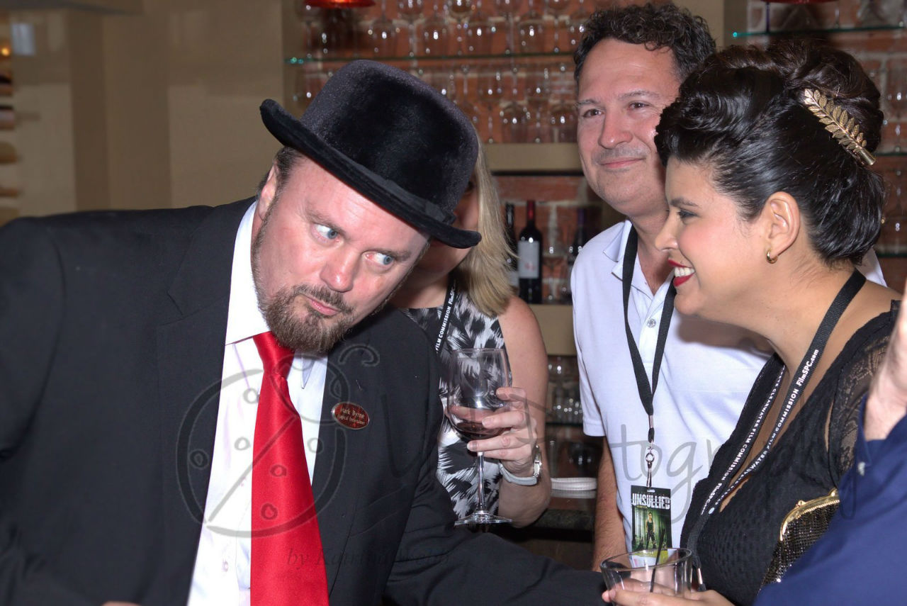 Mark Byrne of WInking Derby performs at Tampa's Simeon Rice premier of Unsullied