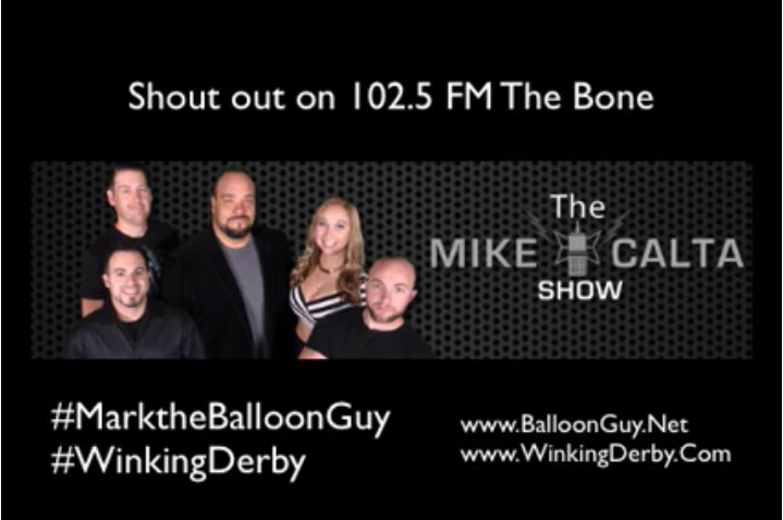 Mark the Balloon Guy shout out on Mike Calta Show